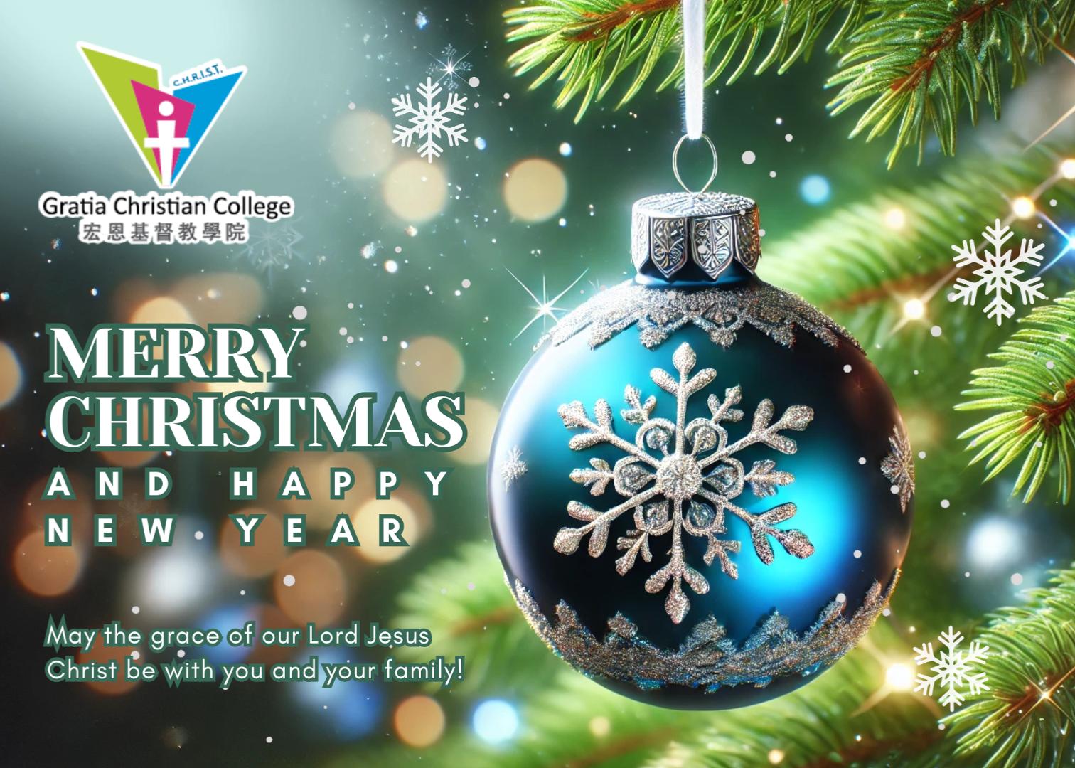 Merry Christmas and Happy New Year